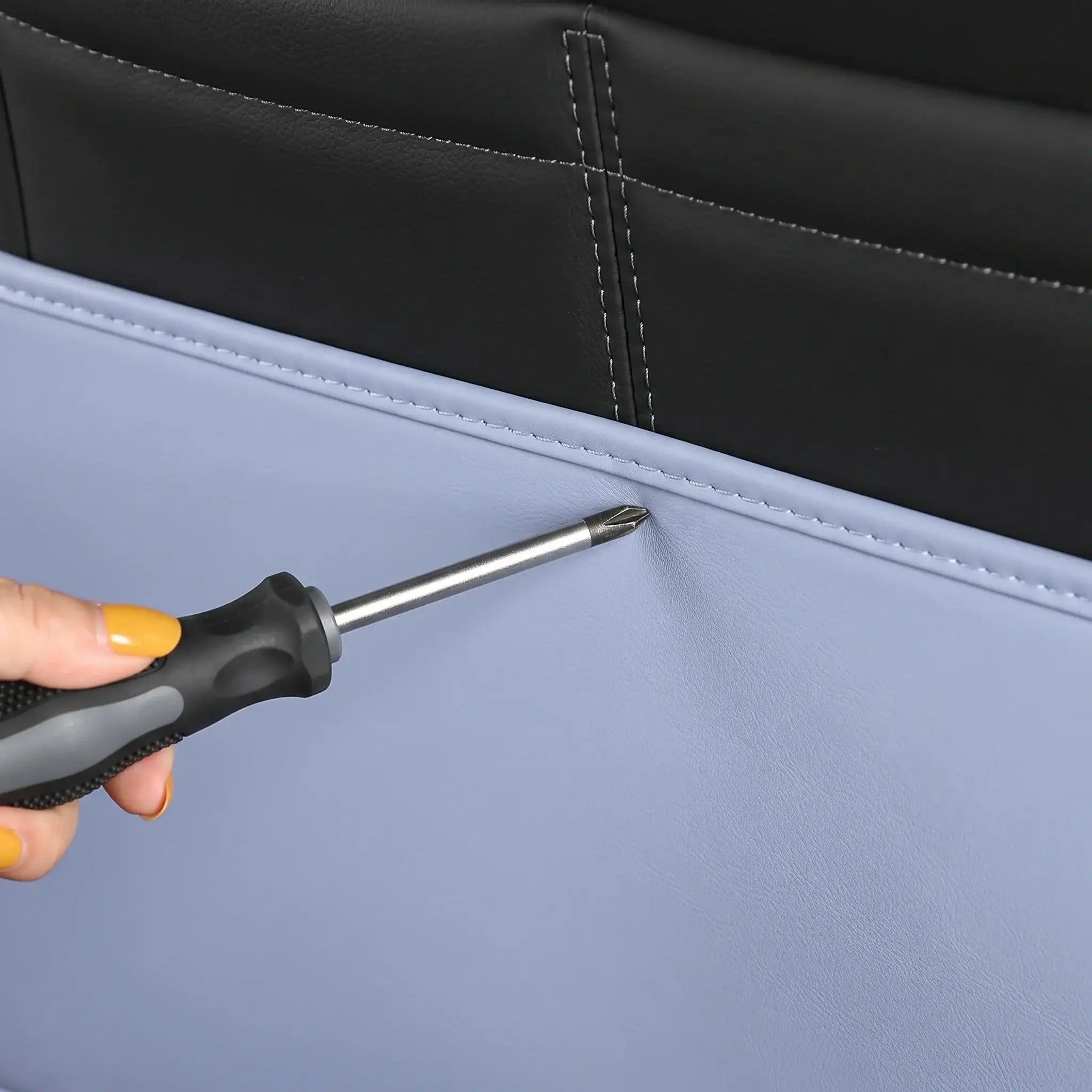 Car Seat Back Protector Mat Anti-Kick Guard Panel for BYD (2 Pcs)