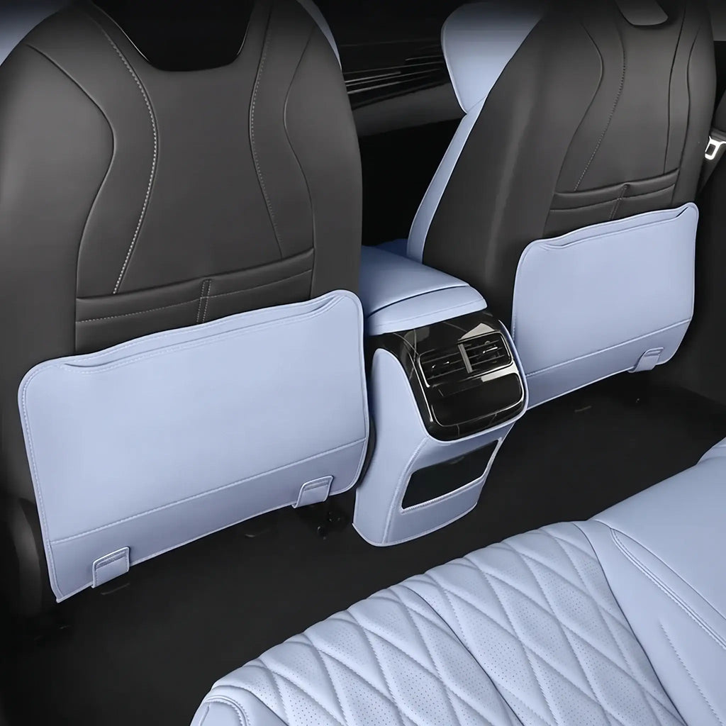 Car Seat Back Protector Mat Anti-Kick Guard Panel for BYD (2 Pcs)