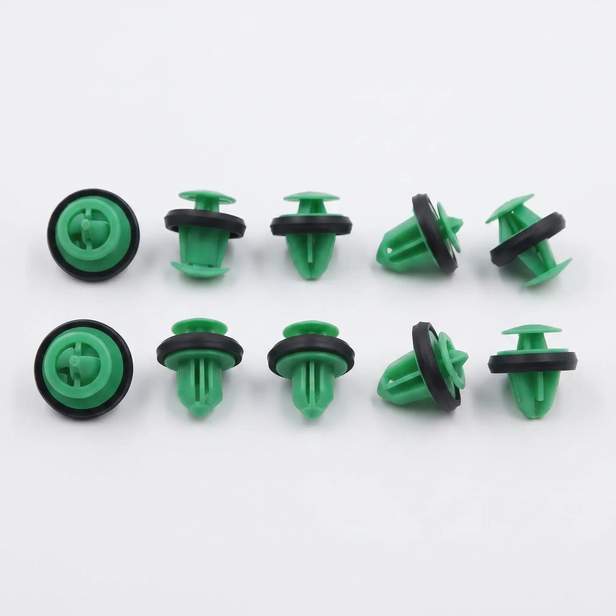 Car Bumper Retainer Clips Plastic Fasteners Rivets for BYD (10 Pcs)