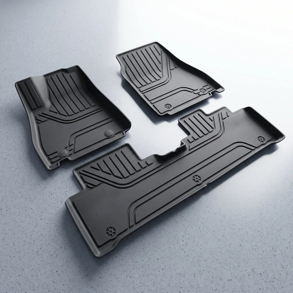 Custom TPE Floor Mats All-Weather Cargo Liner for XPeng Mona M03 | carblaze 1