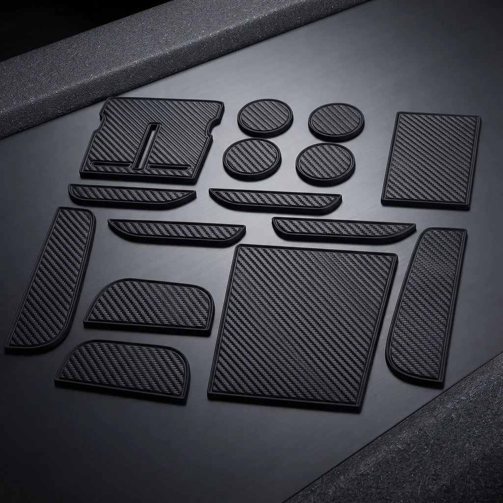 XPeng G6 Gate Slot Mat Door Groove Pad Non-Slip Coaster Set (15 Pcs) | carblaze 1
