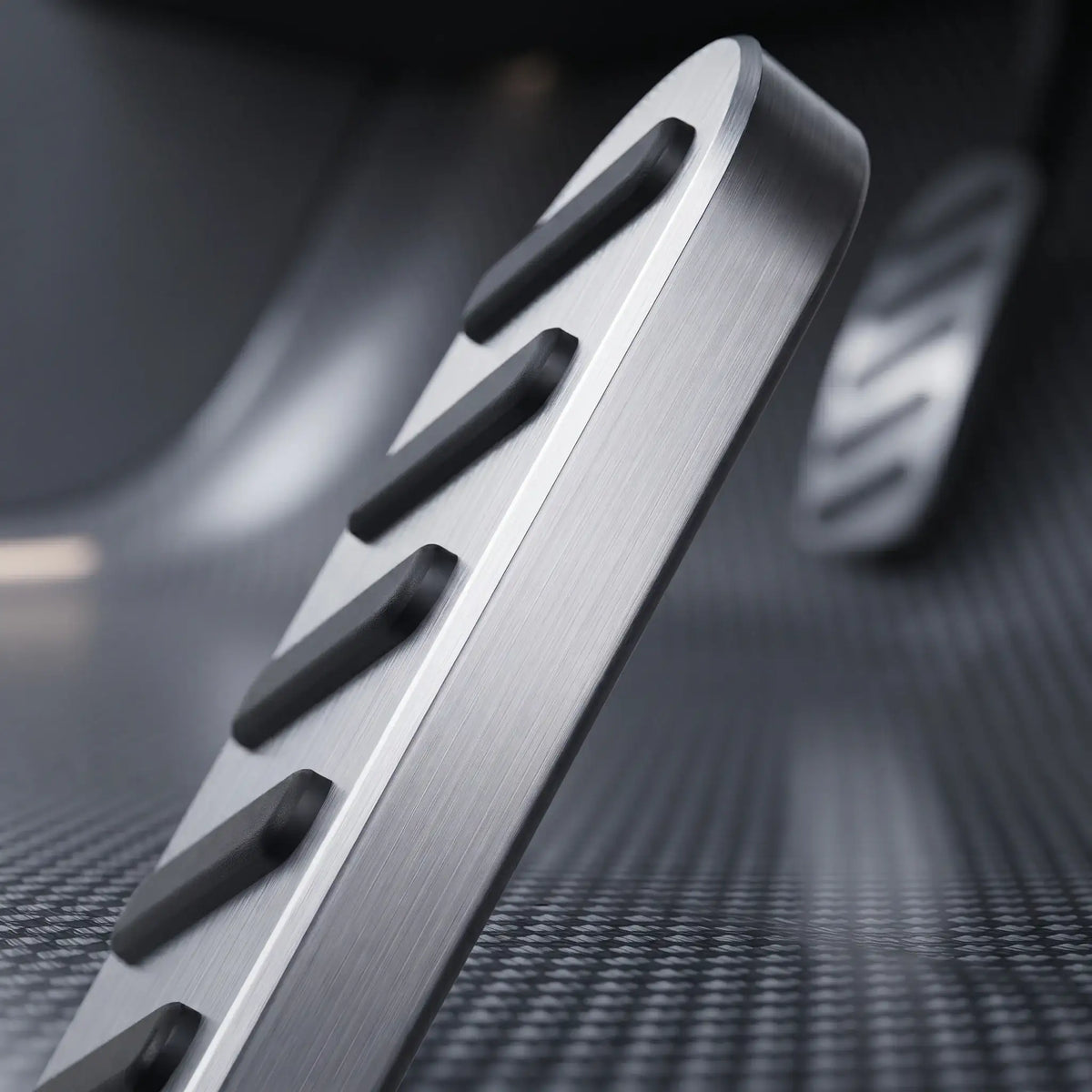 Brushed Aluminum Performance Fuel Brake Pedals Cover for BYD