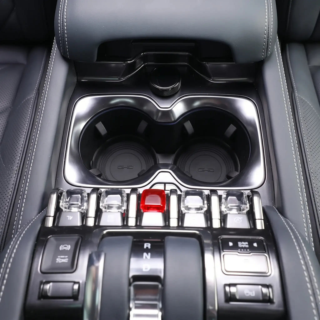 Tappetino in silicone antigoccia per portabicchieri auto per BYD / Denza (2 pezzi)