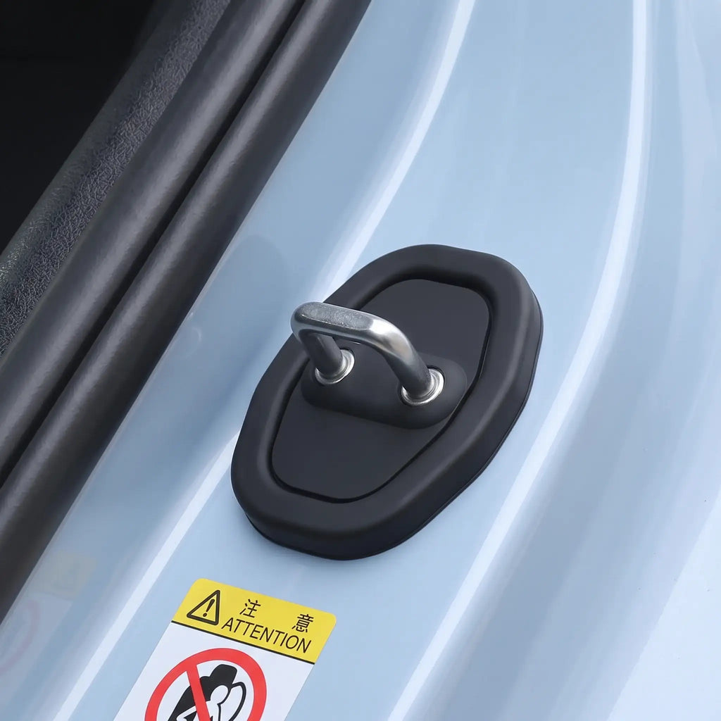 Cubierta protectora de silicona para cierre de puerta de coche para BYD (4 piezas)