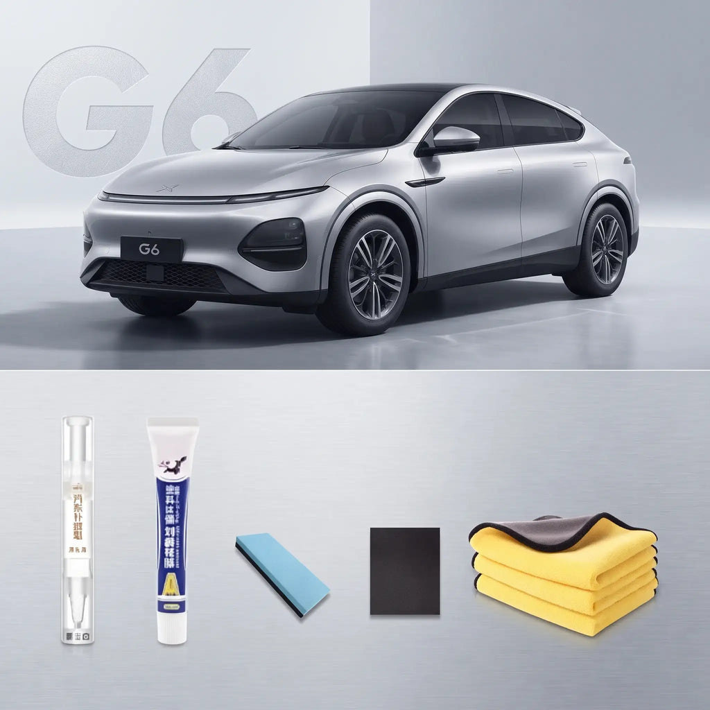 XPeng G6 Stealth Touch Up Paint Pen Kit Scratch Repair with Clear Coat | carblaze 1