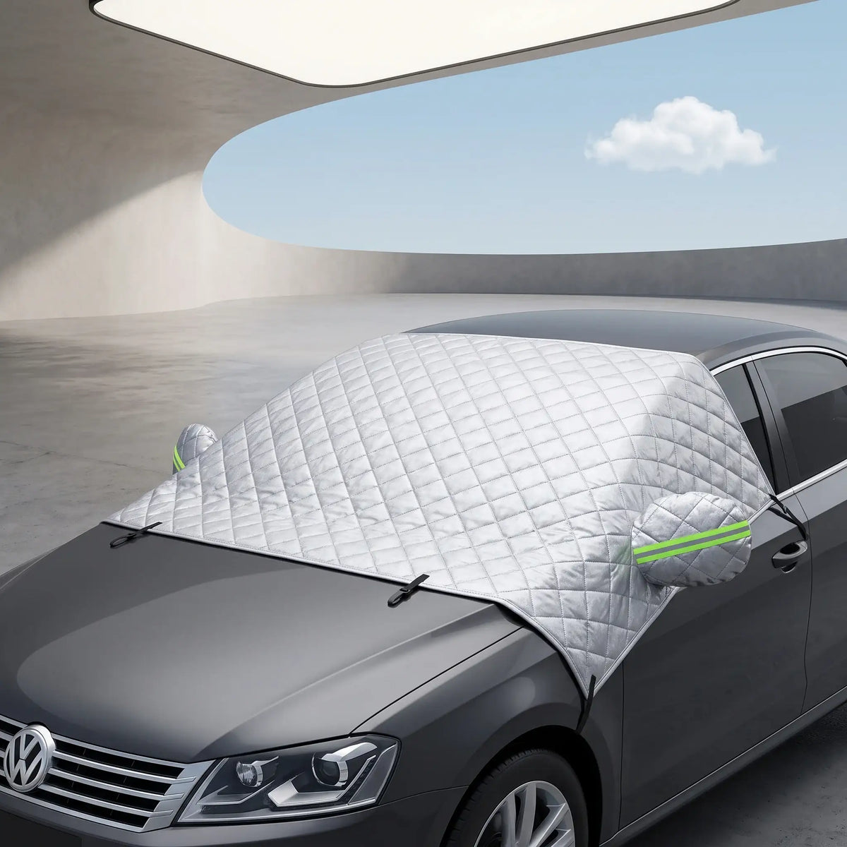 Car Windshield Sun Shade Cover for Ice Snow Frost Rain Protection | carblaze 1