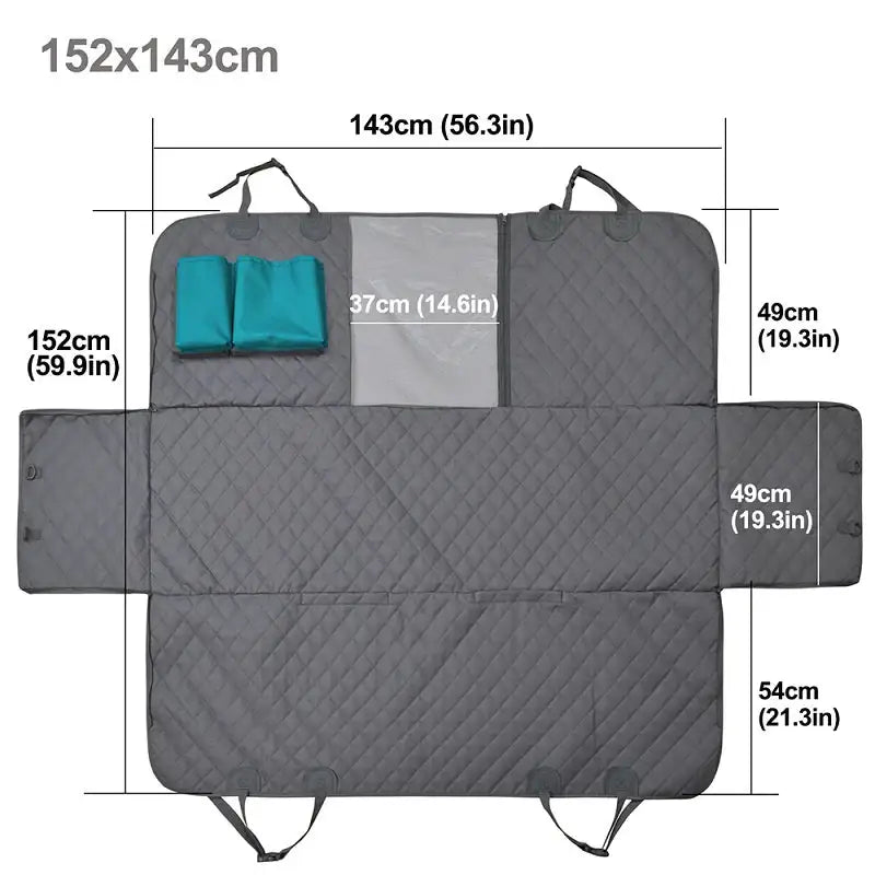 Pet Dog Car Seat Protector Covers Hammock CHERY6