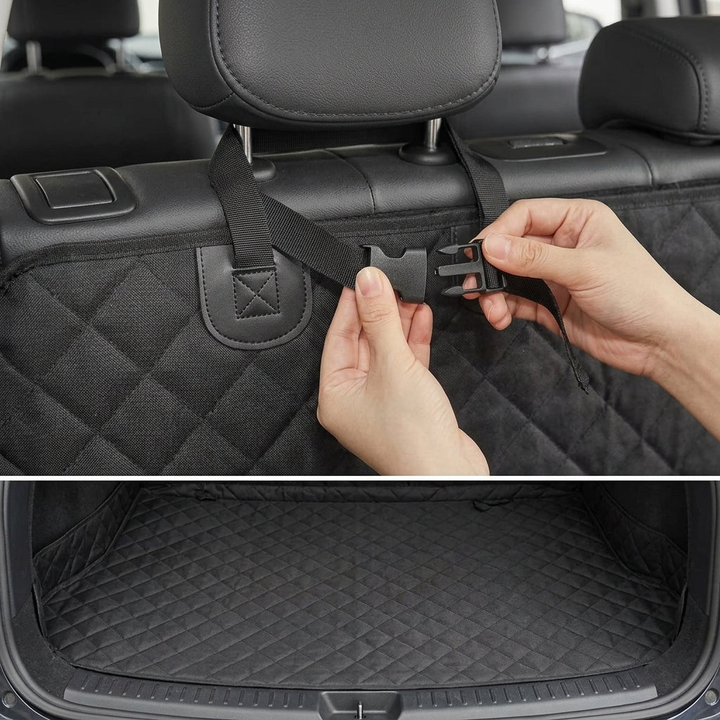 Waterproof Trunk Pet Mat Dog Car Seat Cover Cargo Liner Universal | carblaze 2
