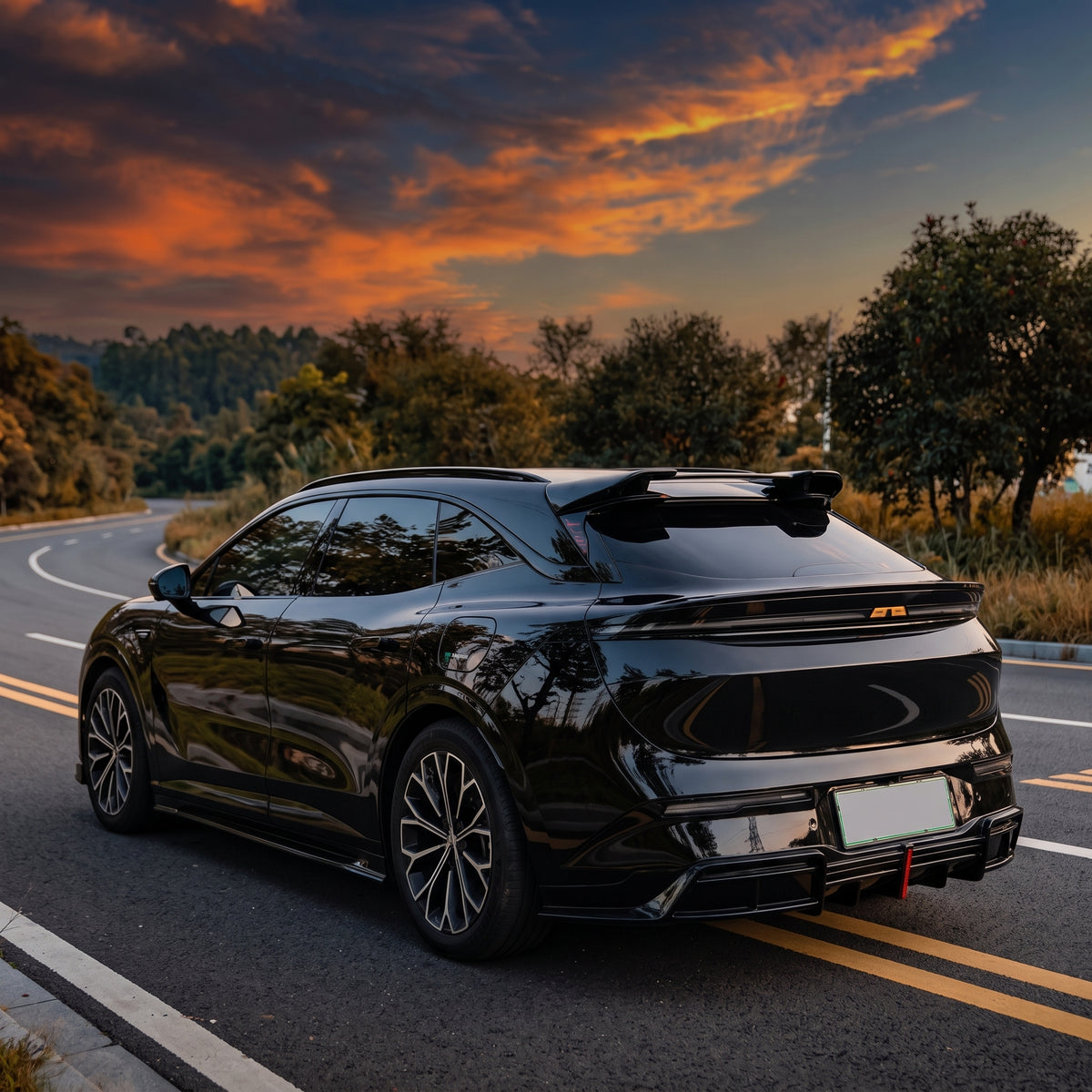 Premium ABS Rear Spoiler for ZEEKR 7GT – Aerodynamic Trunk Wing