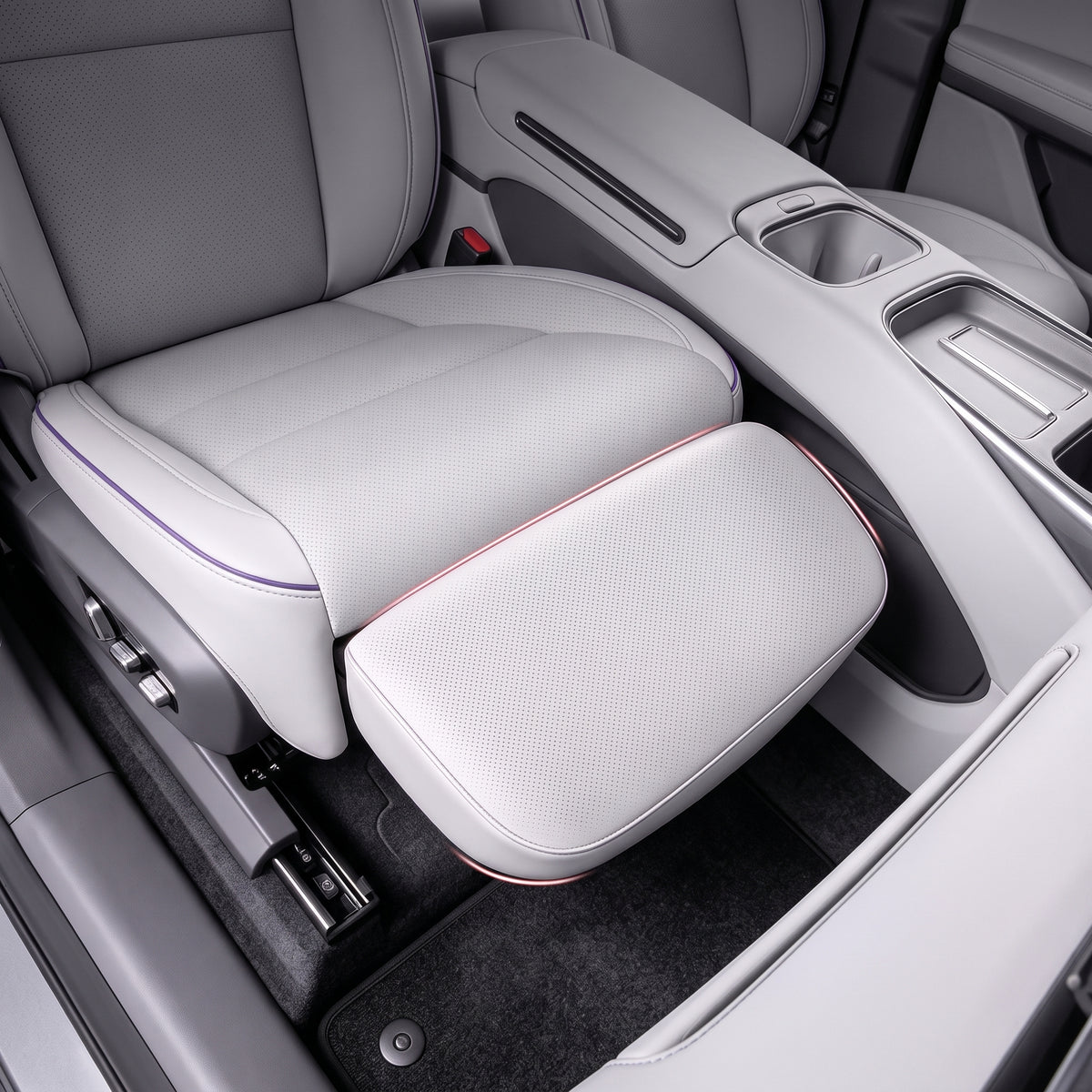 Premium Passenger Seat Leg Rest Cover for XPENG L03