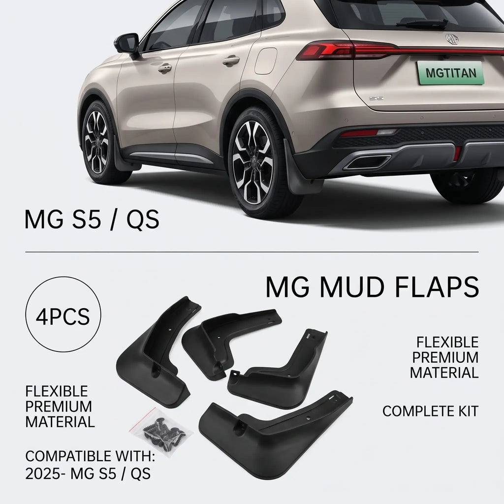 Front Rear Mud Flaps Splash Guards Fenders Mudguards for MG S5 MG QS | carblaze 1