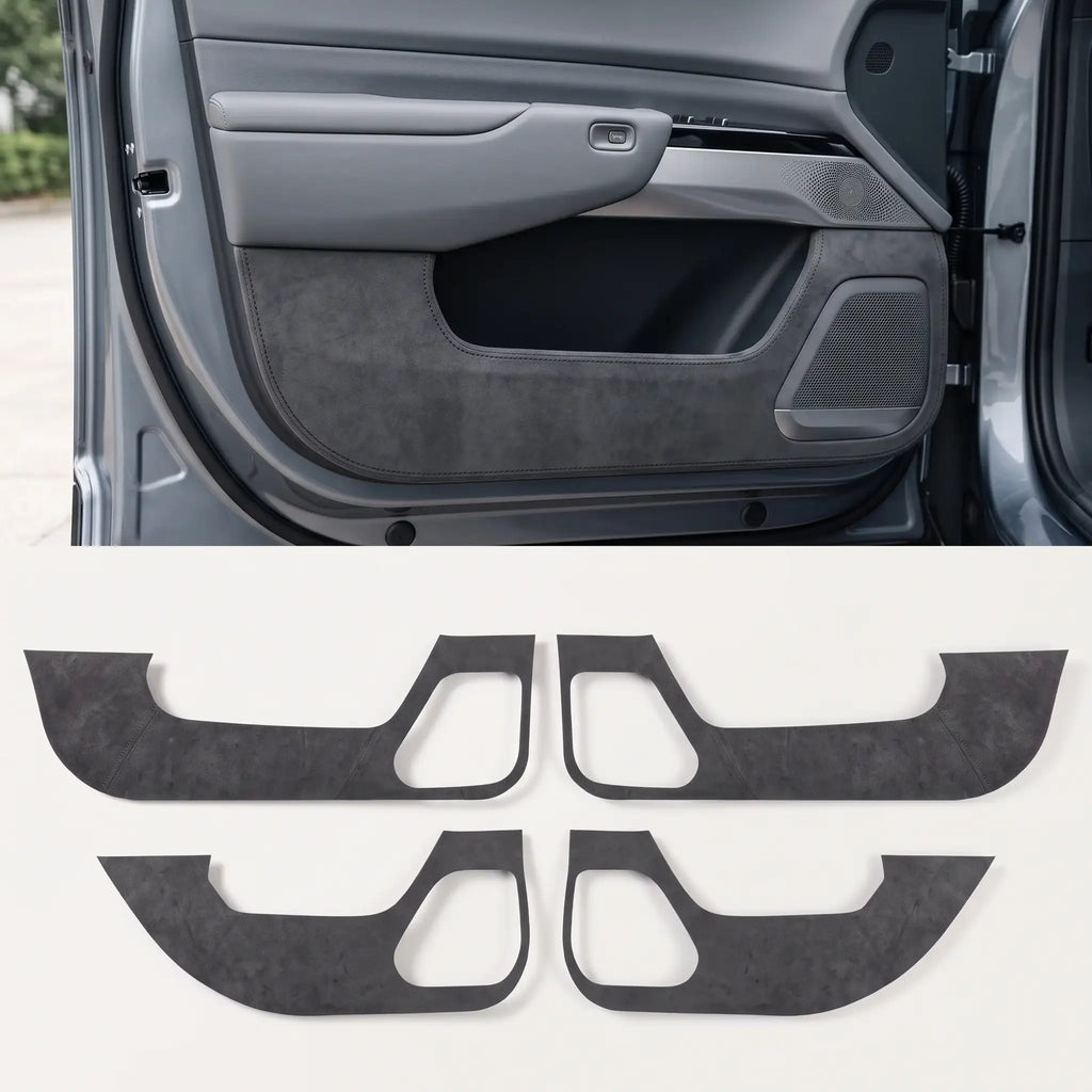 Leather Auto Door Anti-Kick Protection Pad Mat Cover for ZEEKR 7X | carblaze 1