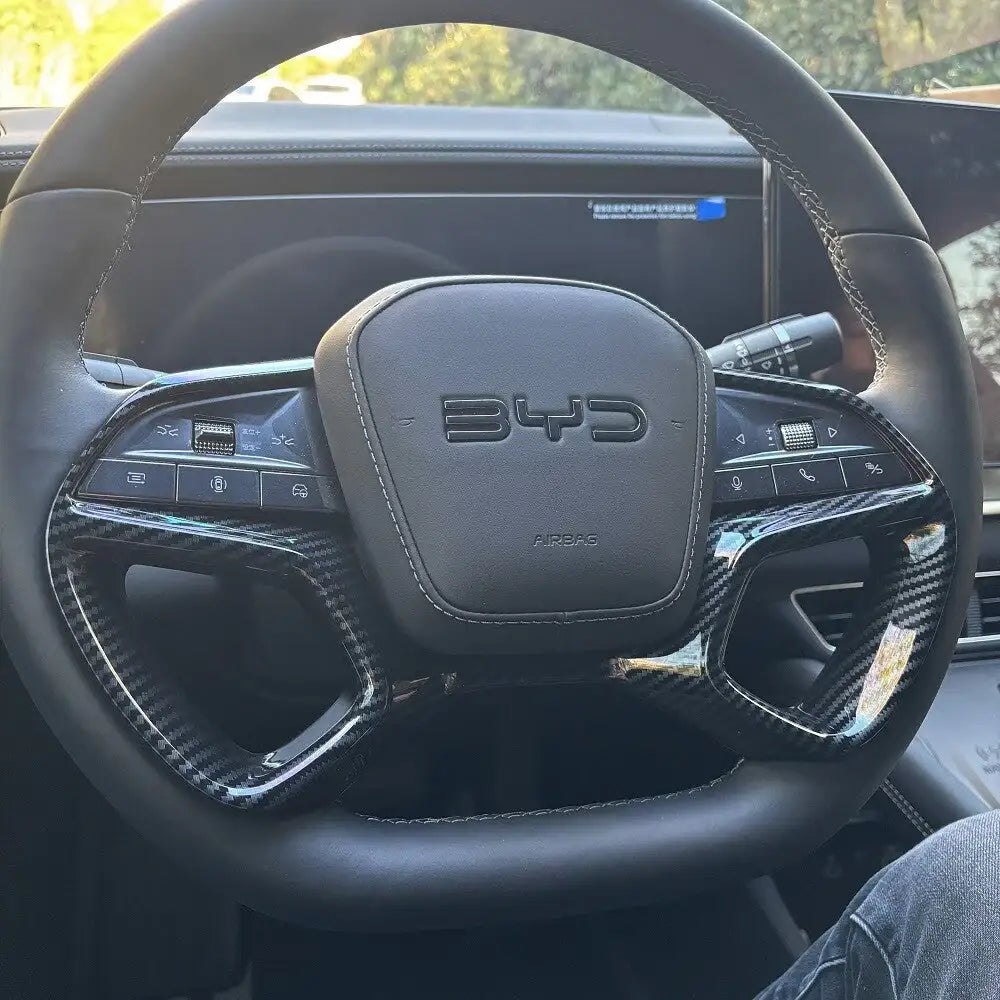 Quality Steering Wheel Cover for BYD Sealion 7 BYD4