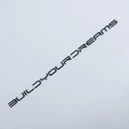 Rear Bumper Glossy Black Badges LOGO for BYD BYD5