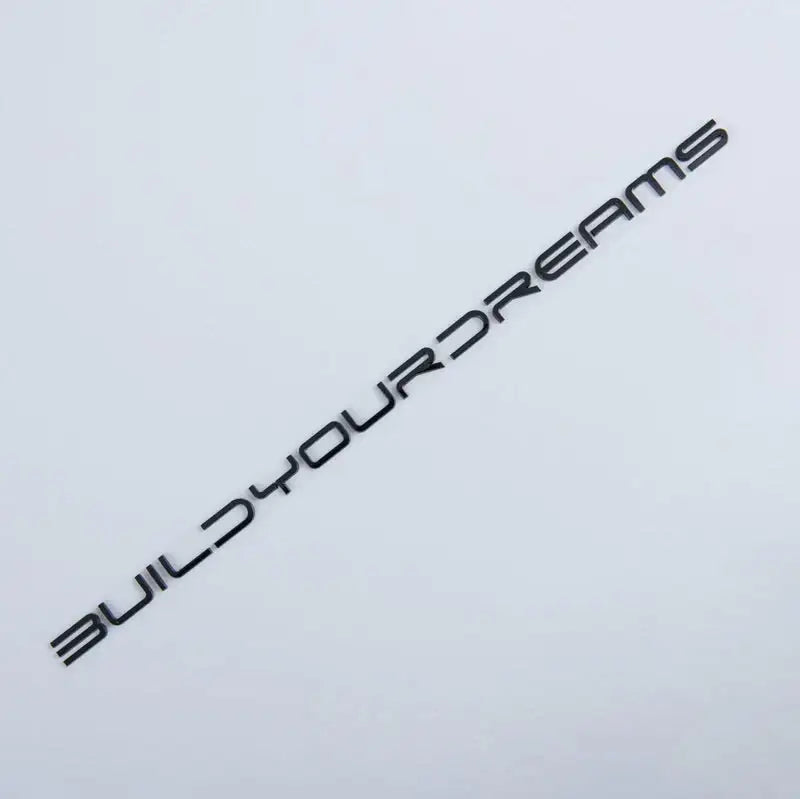 Rear Bumper Glossy Black Badges LOGO for BYD BYD5