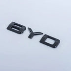 Rear Bumper Glossy Black Badges LOGO for BYD BYD4