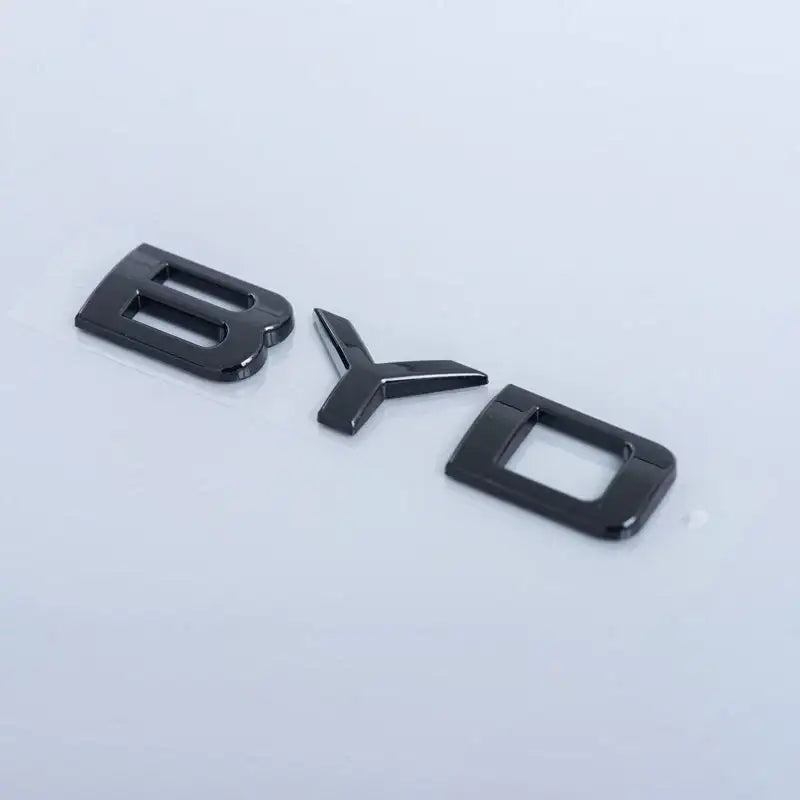Rear Bumper Glossy Black Badges LOGO for BYD BYD4