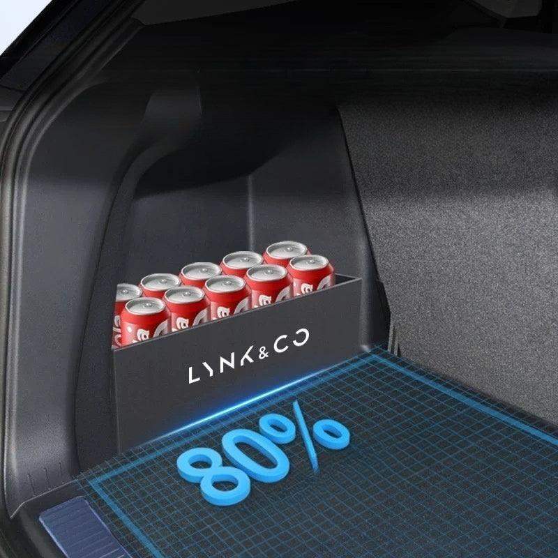 Rear Trunk Organizer Side Divider Sticker for Lynk & Co 02 Lynk & Co1
