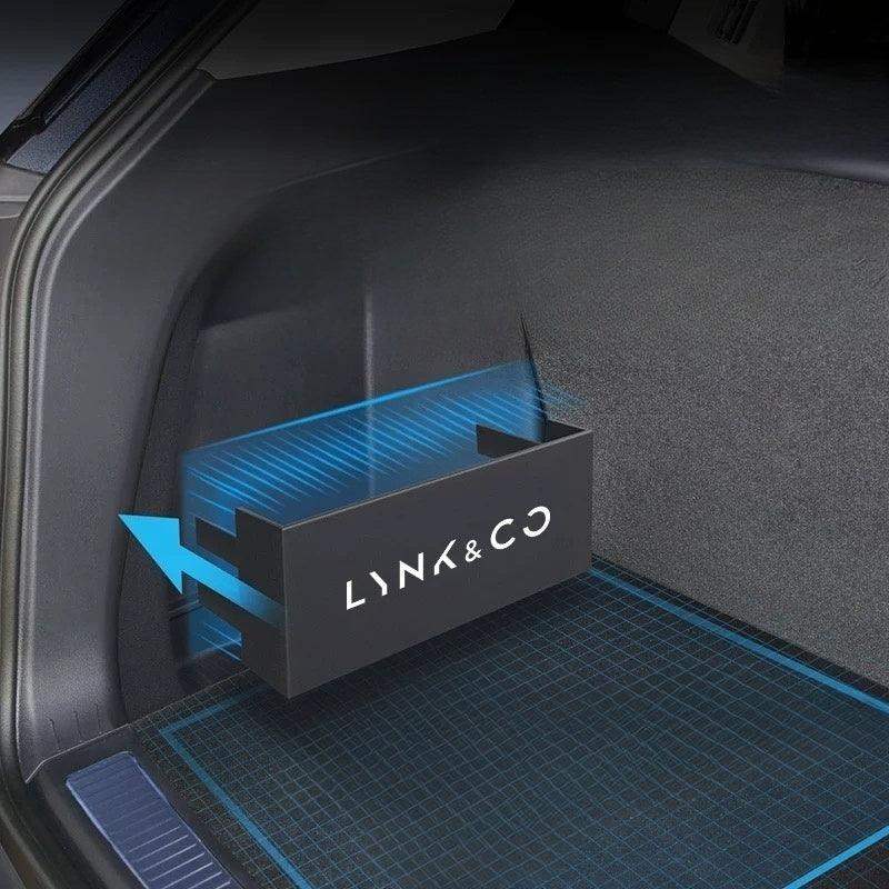 Rear Trunk Organizer Side Divider Sticker for Lynk & Co 02 Lynk & Co2