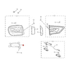 Rear Fog Light for MG ZS MG3