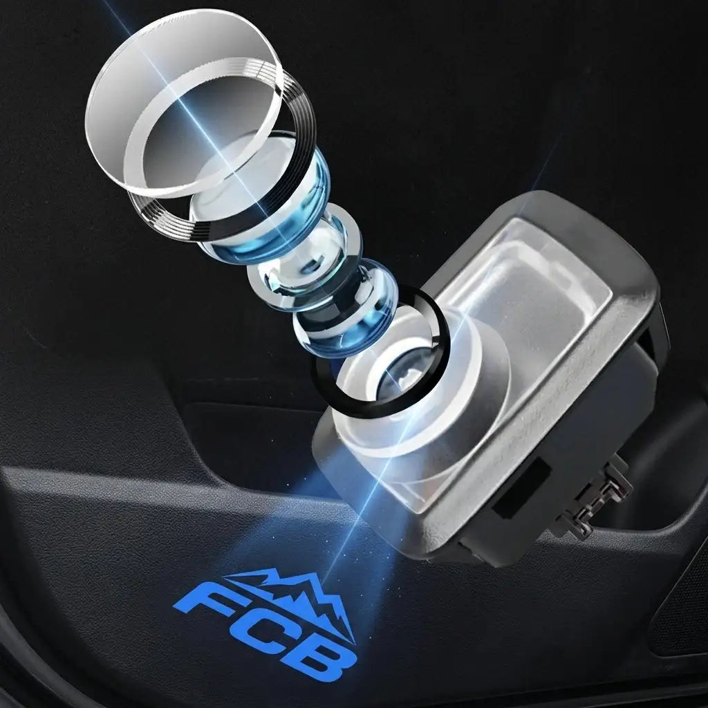 LED Door Courtesy Puddle Lights Logo Projector for Fangchengbao Bao 5 / Denza B5
