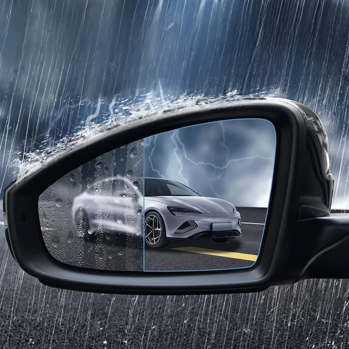 Chery Car Rearview Mirror Rainproof Film Anti-Fog Waterproof | carblaze 4