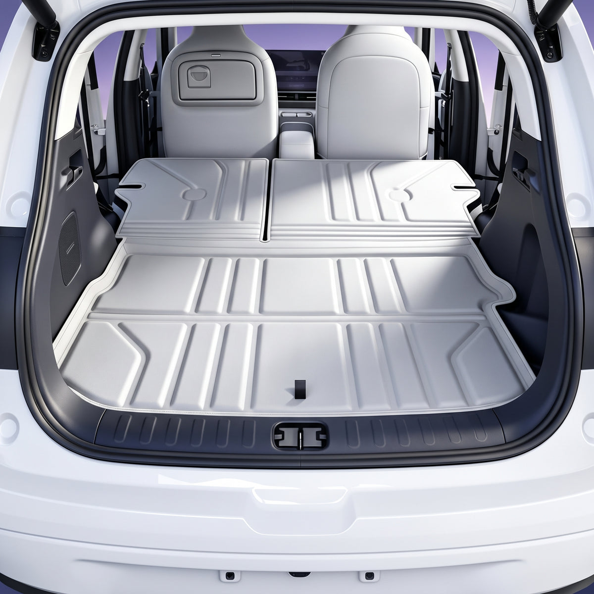 Custom Fit Cargo Liner & Trunk Mat for Leapmotor B03X - Integrated Seat Back All-Weather Mat