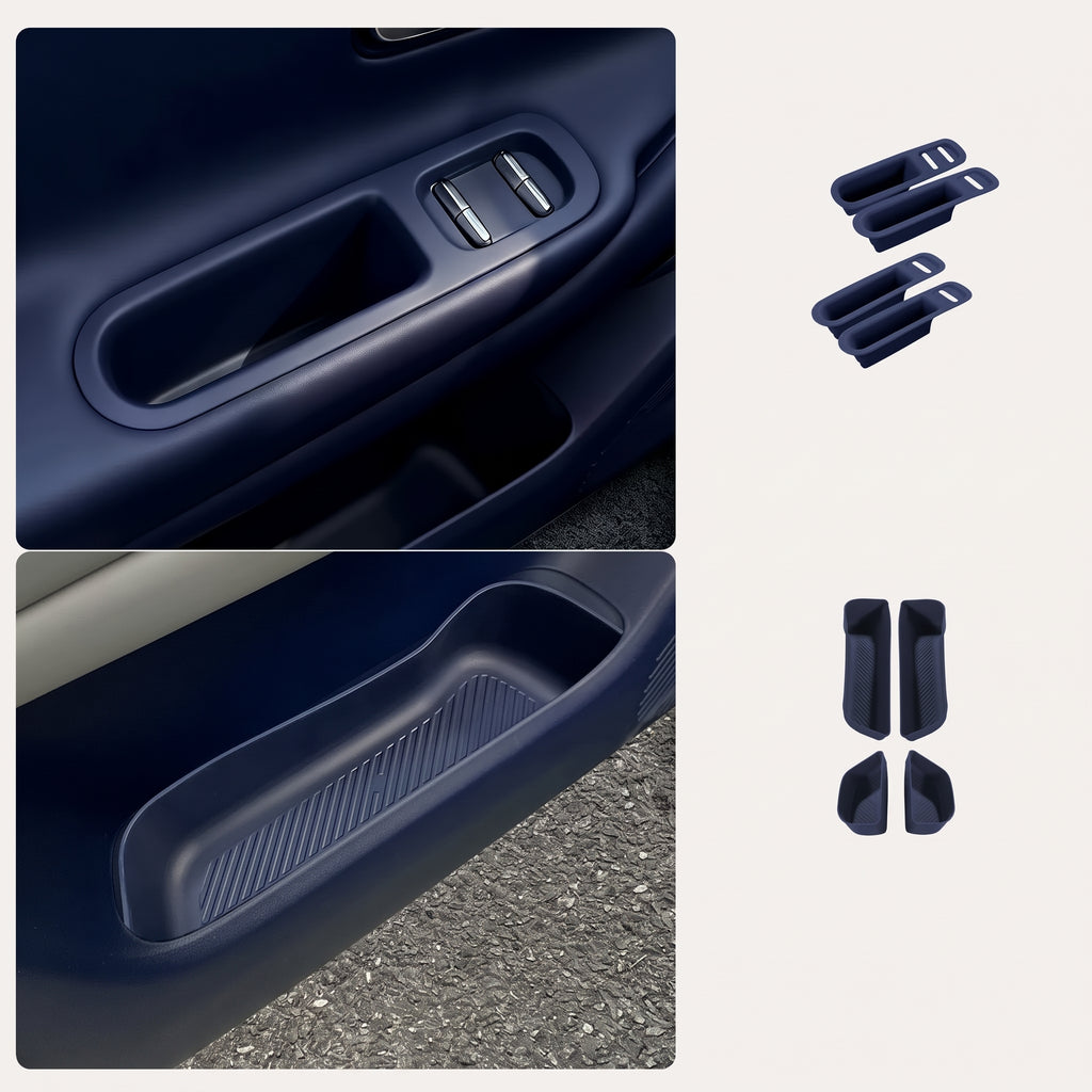 Kit intérieur de 18 pièces pour Leapmotor B03X, plateaux de console en silicone TPE