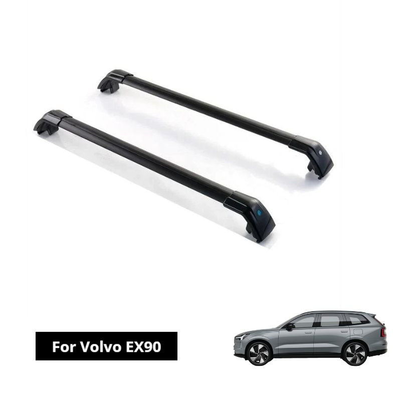Volvo EX90 Roof Rack Cross Bars - Custom Fit Aluminum Crossbars for Cargo, Bike, Ski, and Roof Tent