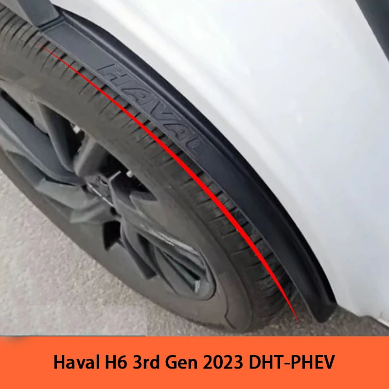 Custom Plastic Mud Flaps Mudguards for Great Wall Haval H6 3rd Gen PHEV 2023 2024