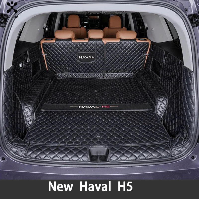 Custom Fit Trunk Mat for Great Wall New Haval H5 2024 -Durable Carpet Cargo Liner