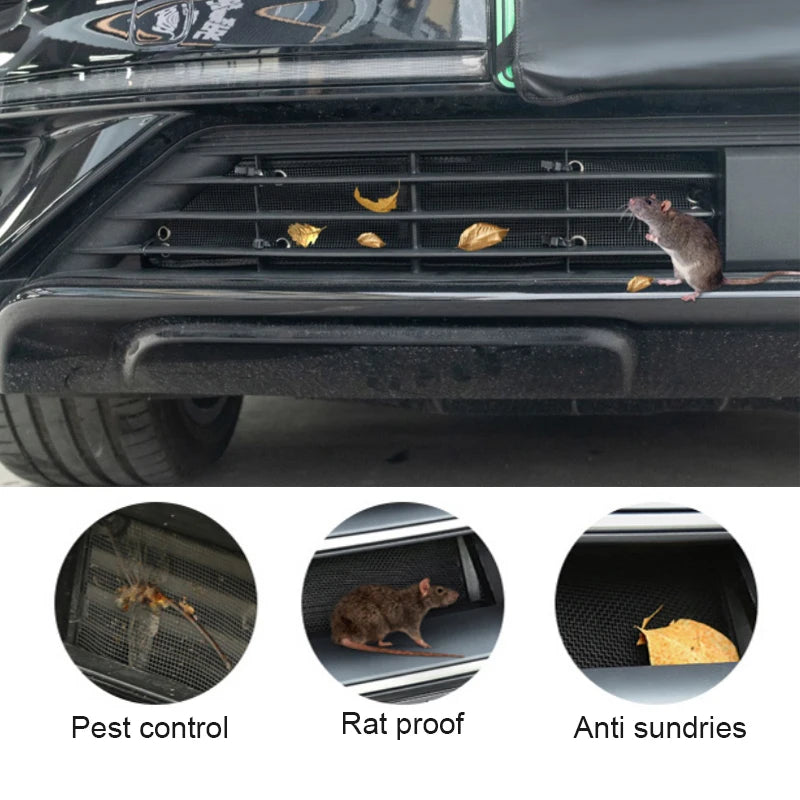 2PCS Bug Screen Mesh Grill Insert for GWM ORA GT Good Cat Funky Cat 2022-2025