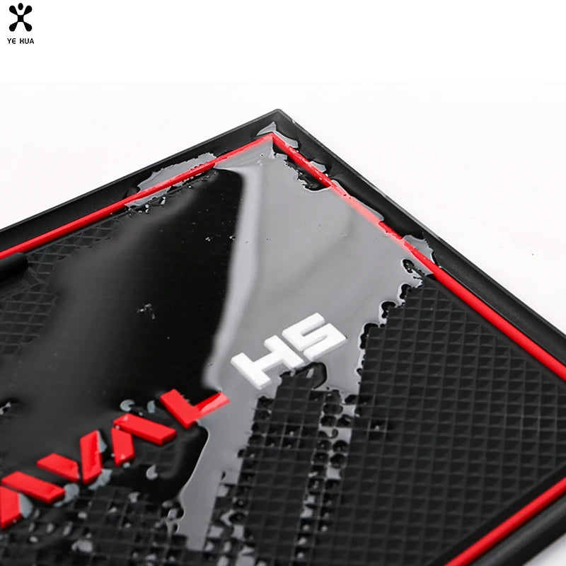 2024 Haval H5 Door Groove Pad Non-Slip Interior Mat | GWM Great Wall Rubber Cup Cushion
