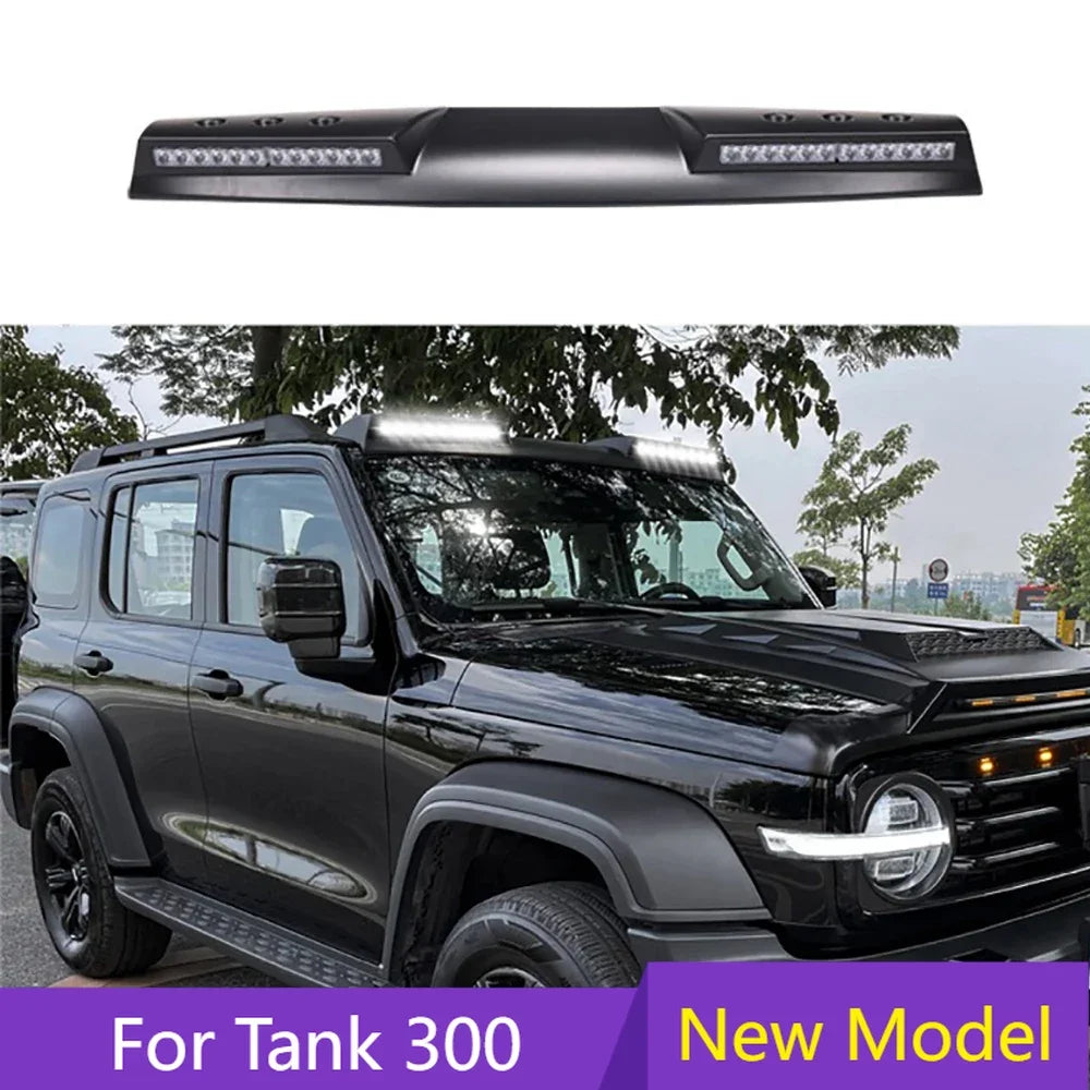 Great Wall Tank 300 2021-2024 Off-Road Roof Detection Light | Outdoor LED Light Bar Accessories