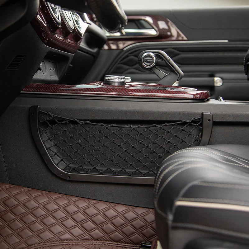 GWM Tank 300 Central Control Storage Mesh Pocket -2 Pack Interior Organizer for Driver & Passenger