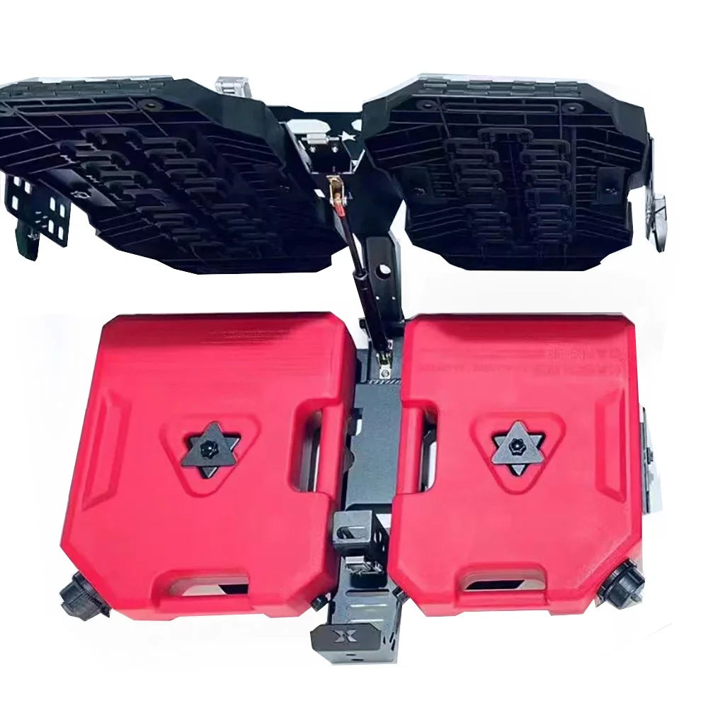 Off-Road Tailgate Integrated Equipment Group Drop Tank Modification Fit For Tank 300 2021-2024 with High Mounted Brake Light and Shovel
