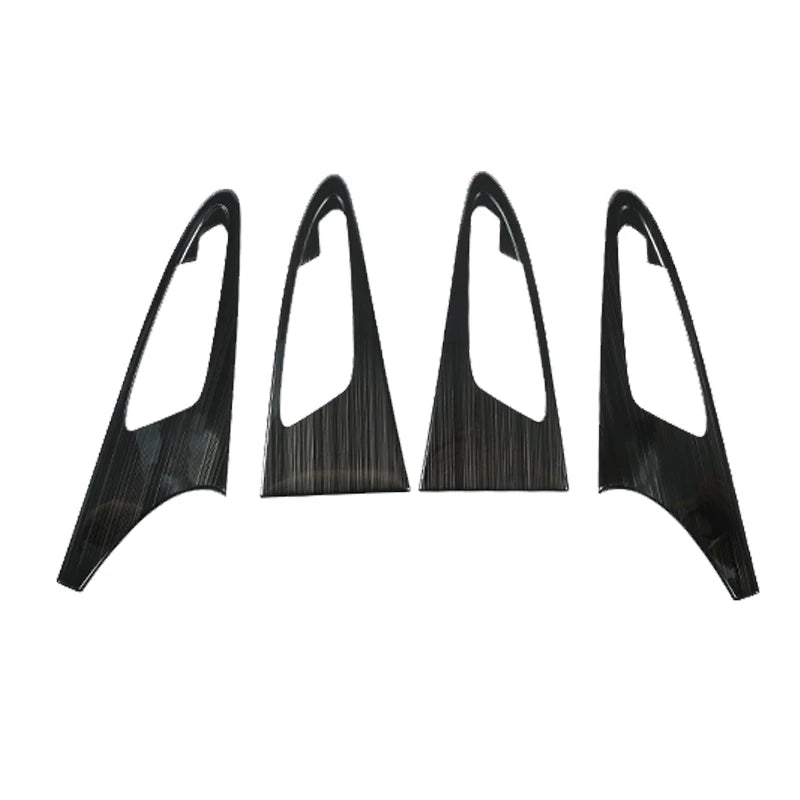 Custom Door Handle Cover Interior Trim For GWM ORA Good Cat 2022 2021 2020 -Carbon Fiber Style Decorative Protector