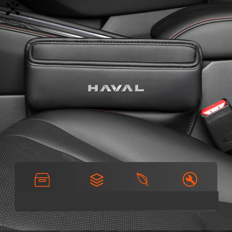 Haval H6 3rd Gen DHT-PHEV Car Seat Crevice Storage Box - Custom Fit Slot Organizer