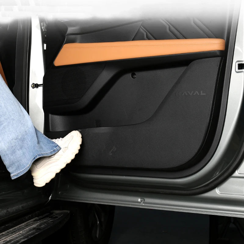Great Wall HAVAL H5 II 2023 2024 Door Anti-kick Mat Door Panel Protection Anti-dirt Sticker Decoration Accessories