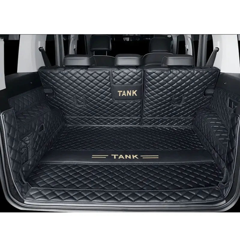 Custom Fit Rear Trunk Mat Leather Cargo Liner for GWM TANK 300 2022 2023 Accessories