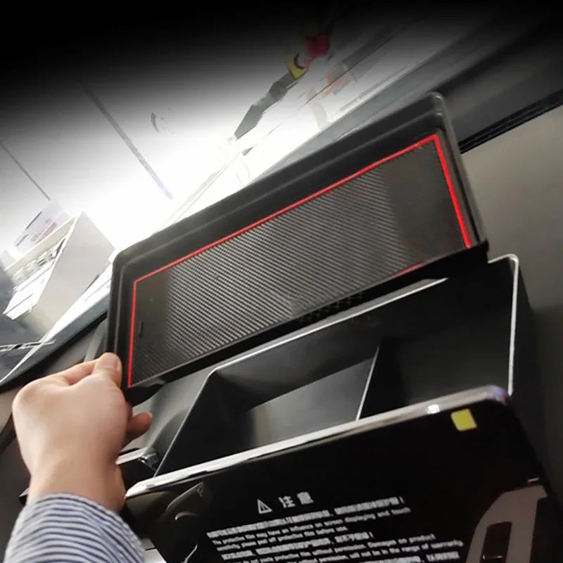 Haval H6 PHEV 2023 Dashboard Storage Box Behind Screen Custom Fit Organizer
