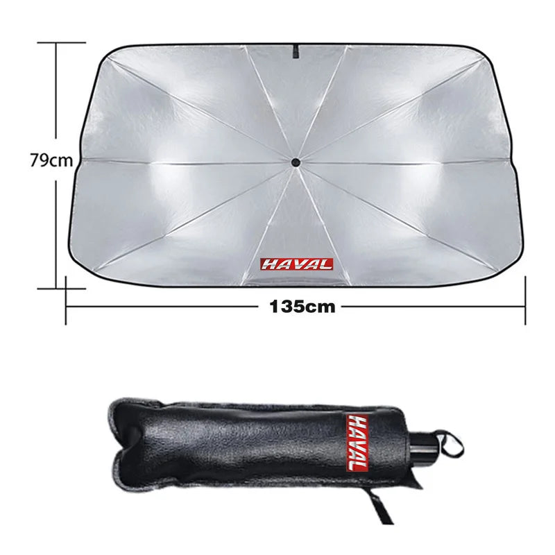 Car Windshield Sun Shade Cover Front Window Sunscreen Parasol For Haval Jolion F7 F7x H6 2021 H2 H2S H3 H8 H9 M4 2022 2023