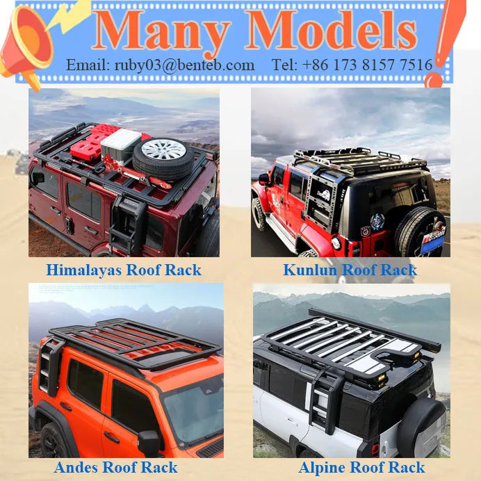 4x4 Off Road Aluminum Roof Rack Luggage Carrier for GWM Tank 300