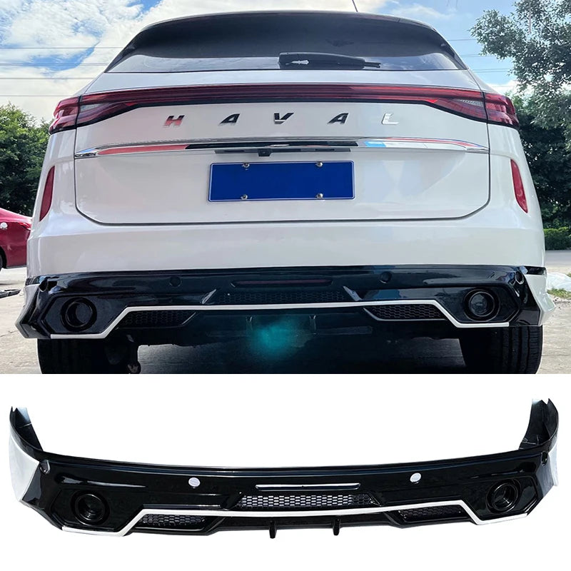 Custom Front Rear Bumper Spoiler & Tail Wing for Great Wall Haval 3rd Gen H6 2023