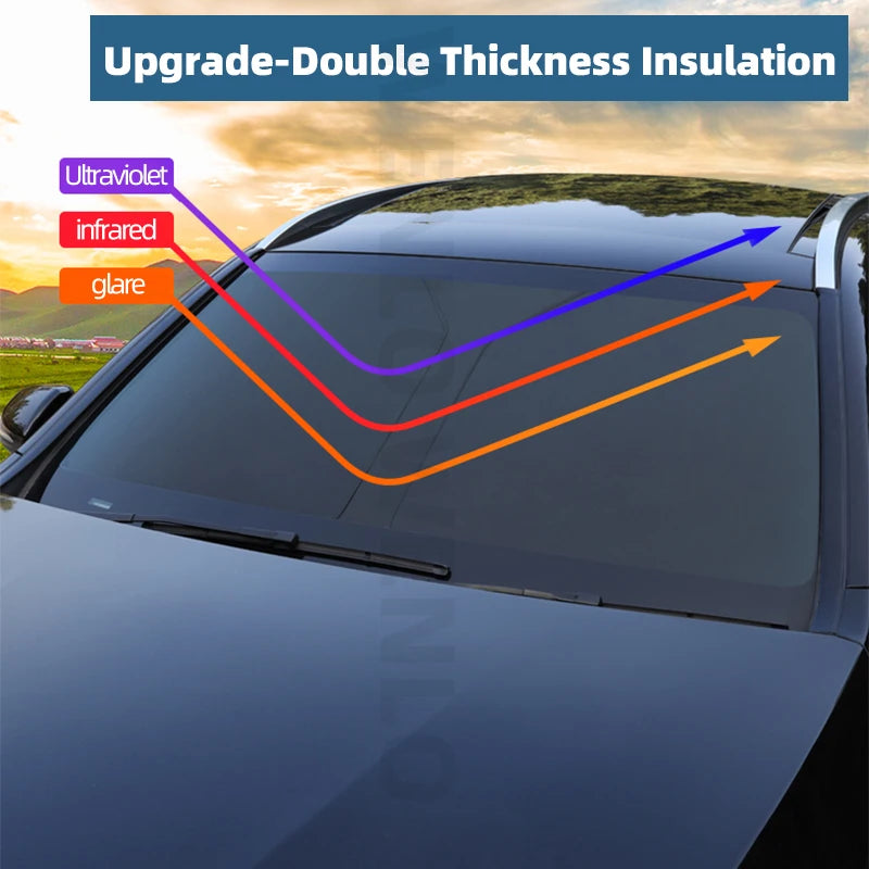 GWM Haval Jolion 2020-2024 Magnetic Car Sunshade | Front Rear Windshield & Side Window Sun Shade