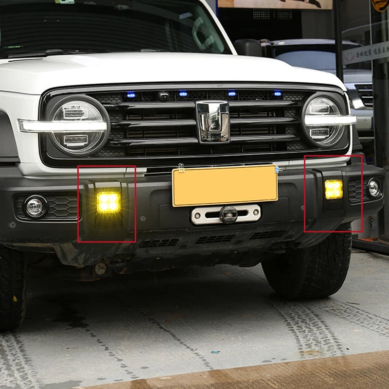 Great Wall Tank 300 Front Fog Lights Bumper LED Spotlights | High Visibility Driving Lights
