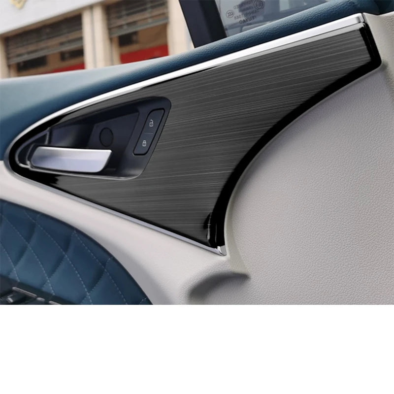 Custom Door Handle Cover Interior Trim For GWM ORA Good Cat 2022 2021 2020 -Carbon Fiber Style Decorative Protector