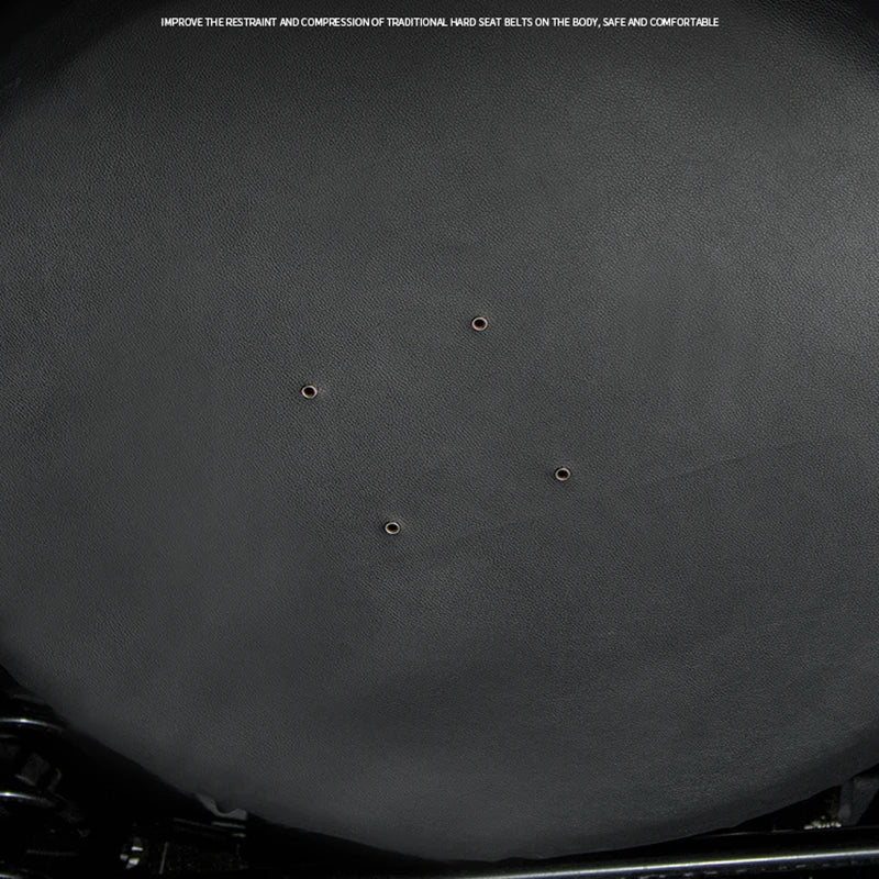 Leather Spare Tire Cover for Great Wall HAVAL H5 II 2023 2024 -Black Tyre Protector Accessories