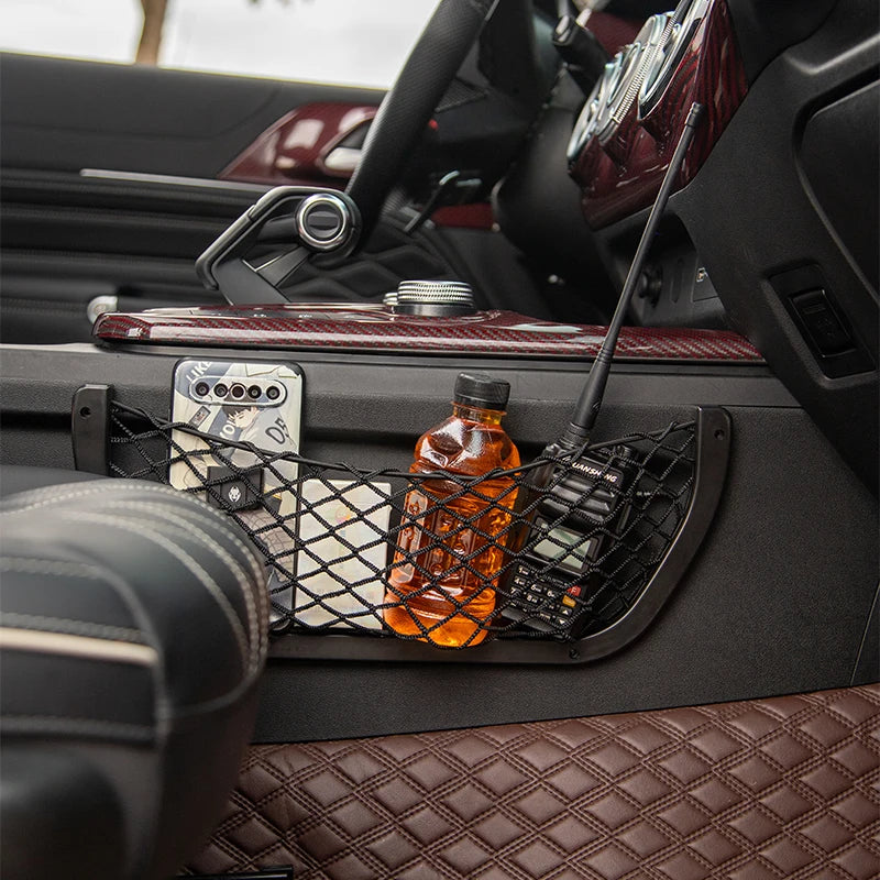 GWM Tank 300 Central Control Storage Mesh Pocket -2 Pack Interior Organizer for Driver & Passenger