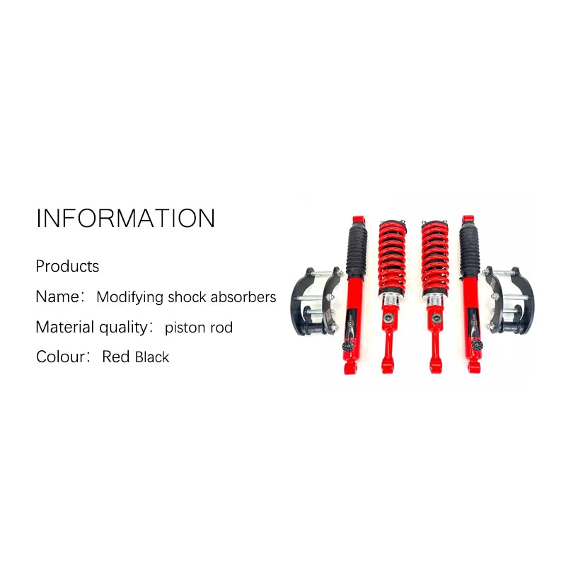 Great Wall Poer GWM Poer 2019-2023 Nitrogen Shock Absorber Lifting Kit | Adjustable Height